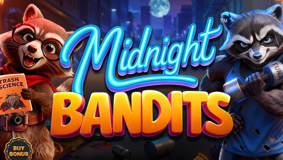 Banner de Midnight Bandits, tragamonedas de Betsoft disponible en 1win