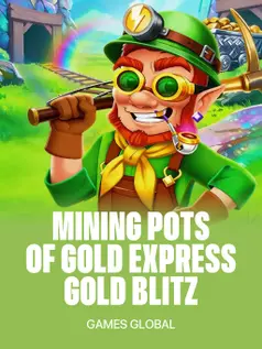 Capa de Mining Pots of Gold Express Gold Blitz™, slot da Games Global disponível na 1win