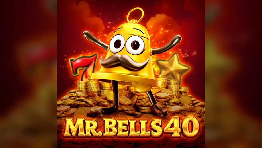 Banner de Mr. Bells 40, tragamonedas de Endorphina disponible en 1win