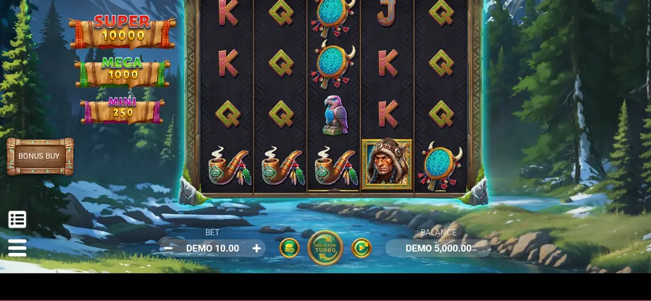 Captura del juego Mystic Alaska, tragamonedas de Evoplay disponible en 1win