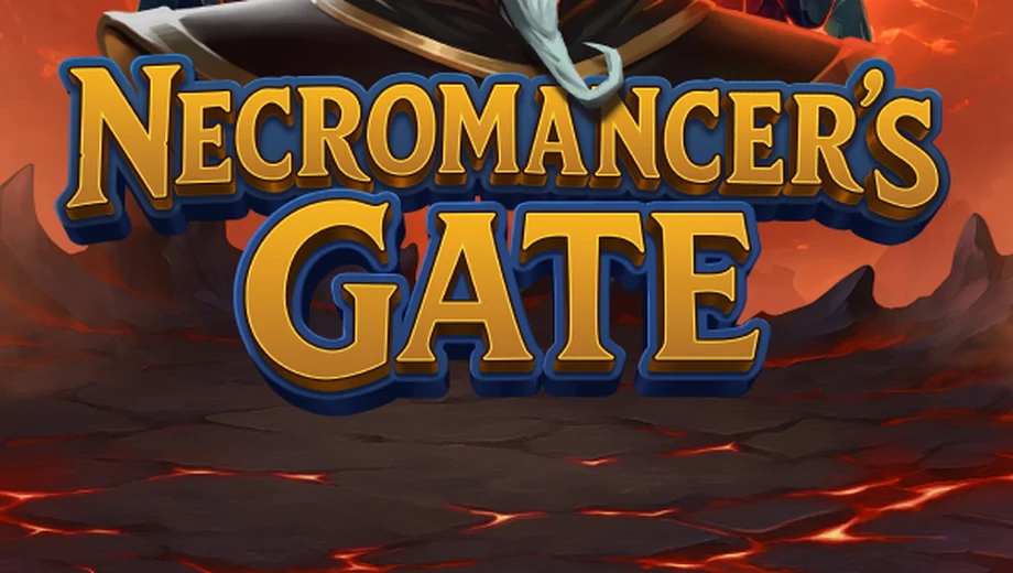 Banner de Necromancer’s Gate, tragamonedas de Relax disponible en 1win