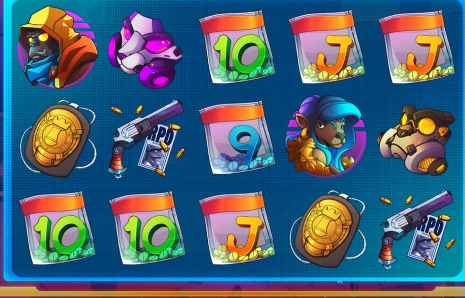 Captura del juego Neon Ferocity, tragamonedas de Pixmove disponible en 1win