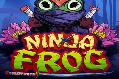 Banner de Ninja Frog, tragamonedas de PopiPlay disponible en 1win