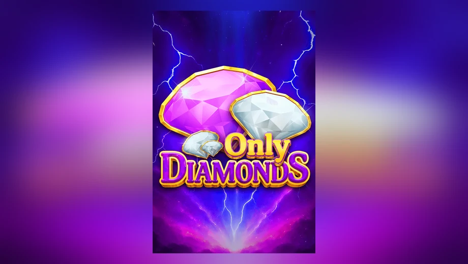 Banner de Only Diamonds, tragamonedas de Gamzix disponible en 1win