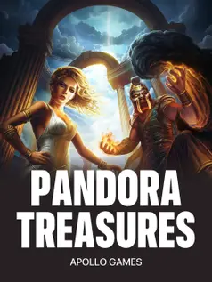 Capa de PANDORA TREASURES, slot da Apollo Play disponível na 1win