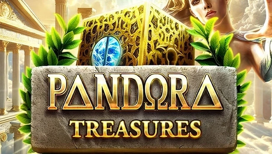 Banner de PANDORA TREASURES, tragamonedas de Apollo Play disponible en 1win