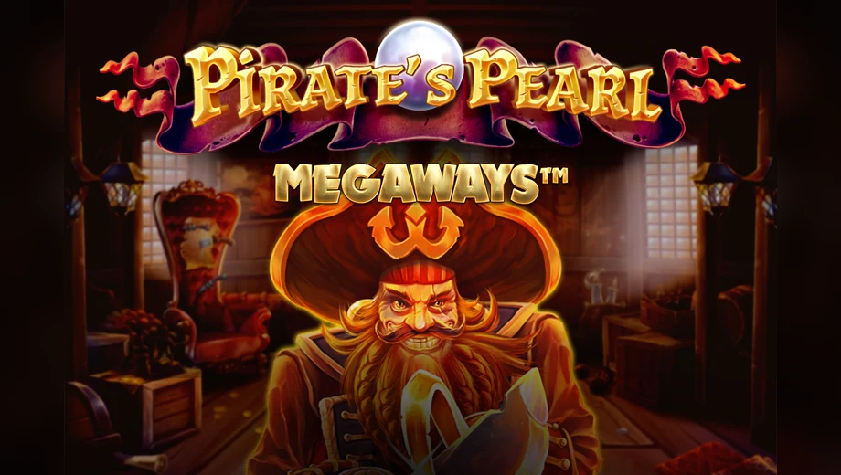 Banner de Pirate’s Pearl Megaways, tragamonedas de Gameart disponible en 1win
