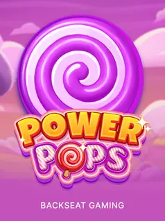 Capa de Power Pops, slot da Backseat Gaming disponível na 1win