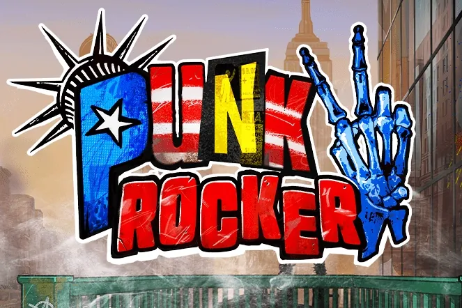 Banner de Punk Rocker 2, tragamonedas de Nolimit City disponible en 1win