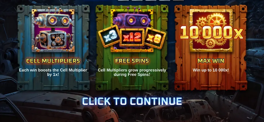 Captura del juego Recycle Riches, tragamonedas de BGaming disponible en 1win