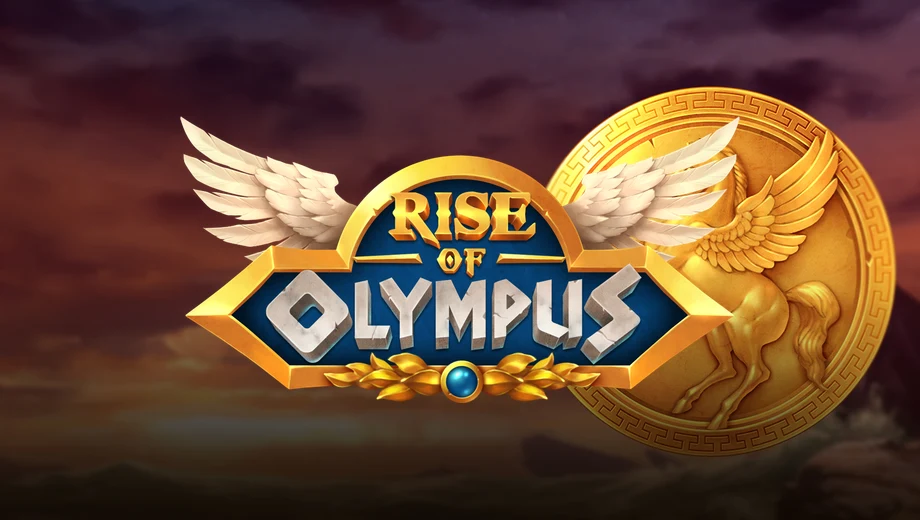 Banner de Rise of Olympus, tragamonedas de Play’n GO disponible en 1win