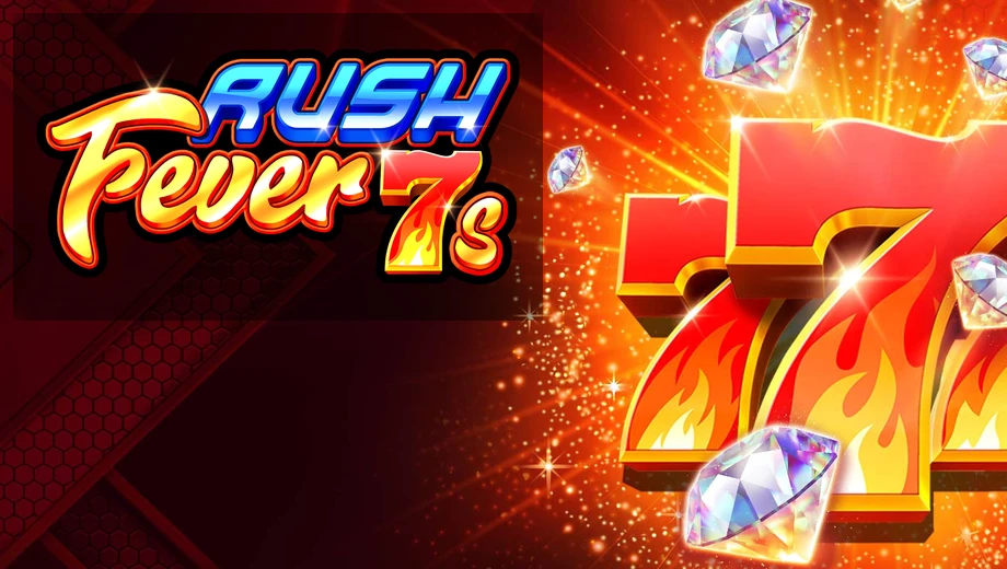 Banner de Rush Fever 7s, tragamonedas de RubyPlay disponible en 1win