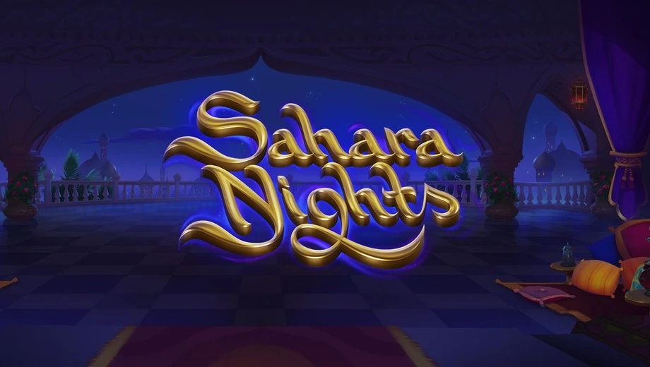Banner de Sahara Nights, tragamonedas de Yggdrasil disponible en 1win