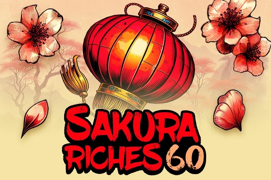 Banner de Sakura Riches 60, tragamonedas de BGaming disponible en 1win