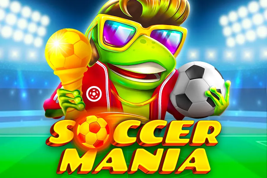 Banner de Soccermania, tragamonedas de BGaming disponible en 1win