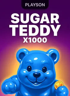 Sugar Teddy X1000, tragamonedas de Playson en 1win Chile