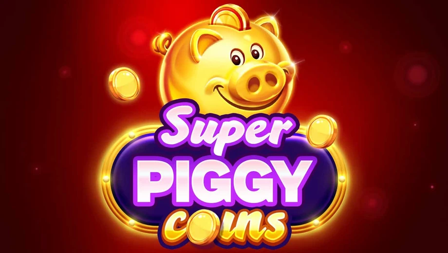 Banner de Super Piggy Coins, tragamonedas de Apparat disponible en 1win