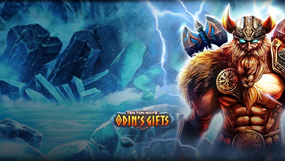 Banner de Ten Ton Ways Odin's Gifts, tragamonedas de RubyPlay disponible en 1win
