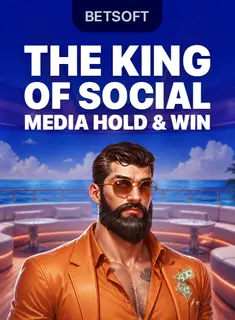 The King of Social Media – Hold & Win™, tragamonedas de Betsoft en 1win Chile