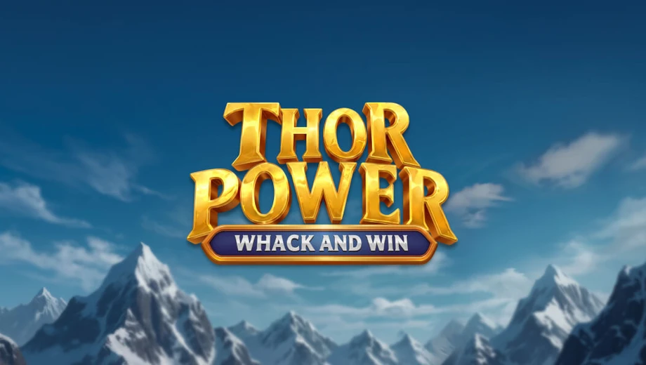 Banner de Thor Power: Whack & Win, tragamonedas de GameBeat disponible en 1win