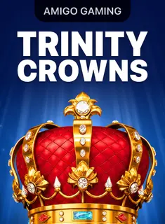 Capa de Trinity Crowns, slot da AmigoGaming disponível na 1win