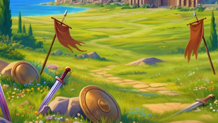 Banner de Troy Superways, tragamonedas de Yggdrasil disponible en 1win