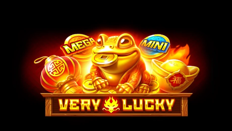 Banner de Very Lucky, tragamonedas de 1spin4win disponible en 1win