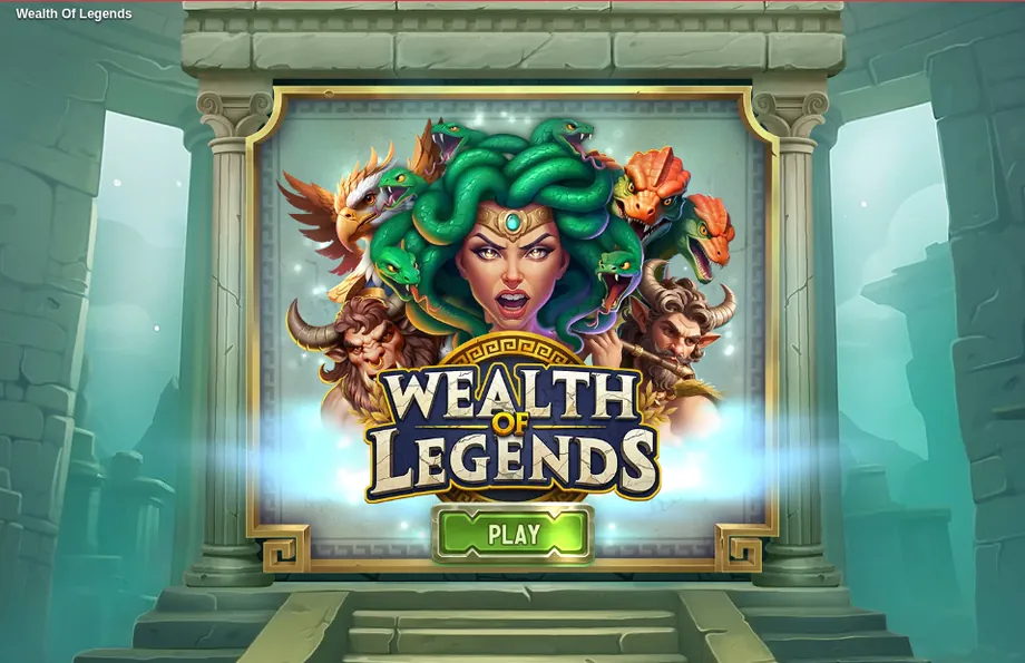 Captura del juego Wealth Of Legends, tragamonedas de Ela Games disponible en 1win