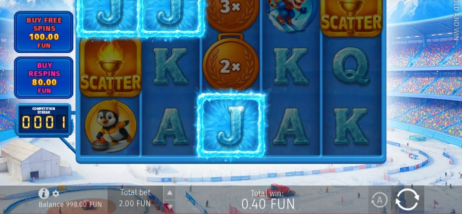 Captura del juego Winter Trophy Hold and Win, tragamonedas de BGaming disponible en 1win