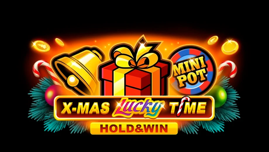 Banner de Xmas Lucky Time Hold And Win, tragamonedas de 1spin4win disponible en 1win