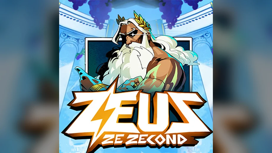 Banner de Zeus Ze Zecond, tragamonedas de Hacksaw disponible en 1win
